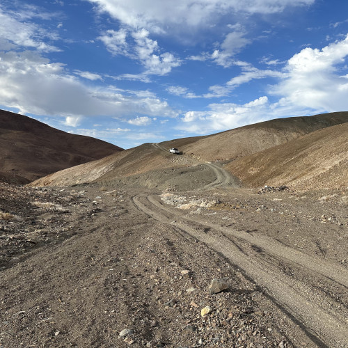 Access roads inside the project.